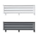 thumbnail image 4 of Yuarrent Barra de toallero ajustable RecabLeght montada en la pared 180 ° para toallero de cocina colgador de riel de baño organizador de almacenamiento Juegos de accesorios de baño Gris Yuarrent HA003590-02, 4 of 6