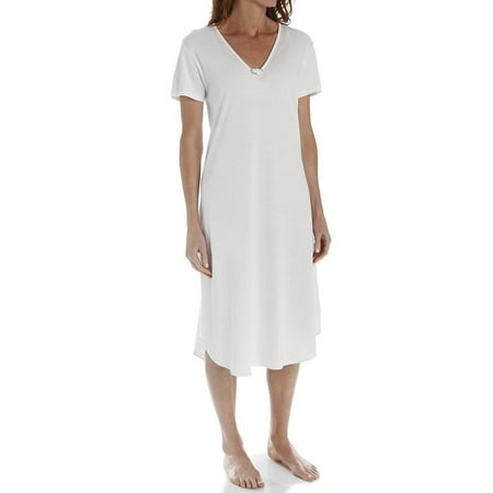 Hanky Panky 6565N1 Interlock Nightshirt With Contrast Stitch