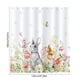 thumbnail image 3 of Cortina de Baño de Pascua, Sin Taladros, con 12 Ganchos, 3 of 6