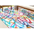 thumbnail image 2 of Colorful Hearts Rug, Trendy Rugs, Modern Rug, Graffiti Rugs, Entry Rug, Nursery Rug, Saloon Rug, Small Rug, Step Rug, Gift For The Home, 3.9'x5.9' - 120x180 cm, 2 of 4