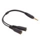 thumbnail image 2 of Cable adaptador de micrófono de sonido Hugo 3,5 mm adaptador de micrófono y audio, 2 of 10