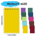 thumbnail image 3 of Horplkj Memo Book, Spiral Notebook, 3x5 Inch Top Wirebound Pocket Notepad, College Ruled 100 Page Portable Mini Notebook for Office Home, 3 of 5