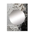 thumbnail image 2 of Designart "Tranquility Unleashed White and Black IV" Abstract Marble Mirror Wall Decor - Modern White Abstract Mirror Wall Art For Entryway - 40" x 30" Inch, 2 of 5
