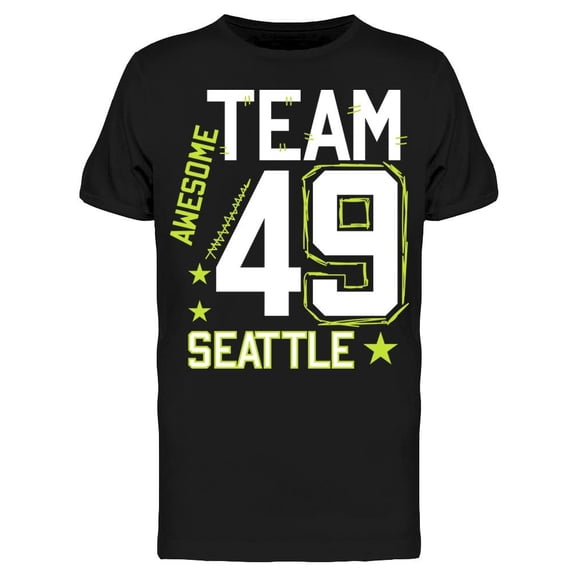 Awesome Team. Design T-Shirt Men -Image by Shutterstock, Male x-Large