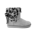 thumbnail image 2 of Juicy Couture Womens King Microsuede Ankle Ankle Boots, 2 of 3