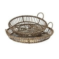 thumbnail image 1 of IMAX 23209-2 Neutro Rattan Trays - Set of 2, 1 of 1