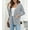 Dark Grey, variant on Uvplove Women's Long Sleeve Open Front Knit Cardigan Sweater with Pockets Dark Grey-L,S-2XL
