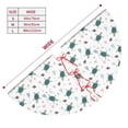 thumbnail image 3 of Picia Hand Drawn Turtle Print Christmas Tree Skirt , Christmas Tree Skirt Ornaments for Merry Christmas Holiday Party Decorations Indoor Outdoor-36", 3 of 7