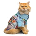 thumbnail image 4 of Peace Love Pride Manx with Rainbow Sunglasses LGBT LGBTQ+ Hawaiian Summer Shirt for Small Medium Large Dog Cat Cat Lover Kitten Owner Gifts - 01004, 4 of 6