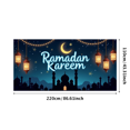 thumbnail image 1 of Ramadan Kareem Festive Lantern Backdrop Decoration for Celebrations Religious Festivities Party Supplies Event Props Home Decor Background, 1 of 4