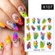 thumbnail image 3 of JOEEE Calcomanías De Agua Colroful Arco Iris Patrón Deslizador Pegatinas Decoración De Uñas Accesorios, 3 of 4
