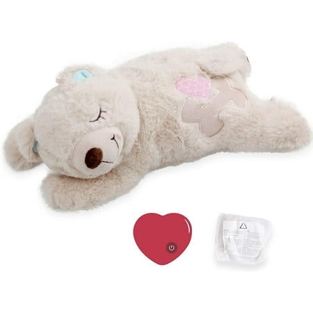 Dog Pet Plush Toy Heartbeat Plush Bear Puppy HeartBeat Toy Dog Comfort ...