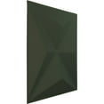 thumbnail image 2 of Ekena Millwork 19 5/8"W x 19 5/8"H Haven EnduraWall Decorative 3D Wall Panel, UltraCover Satin Hunt Club Green (Covers 2.67 Sq. Ft.), 2 of 6