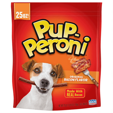 Pup-Peroni Bacon Flavored Dog Snacks, 25-Ounce