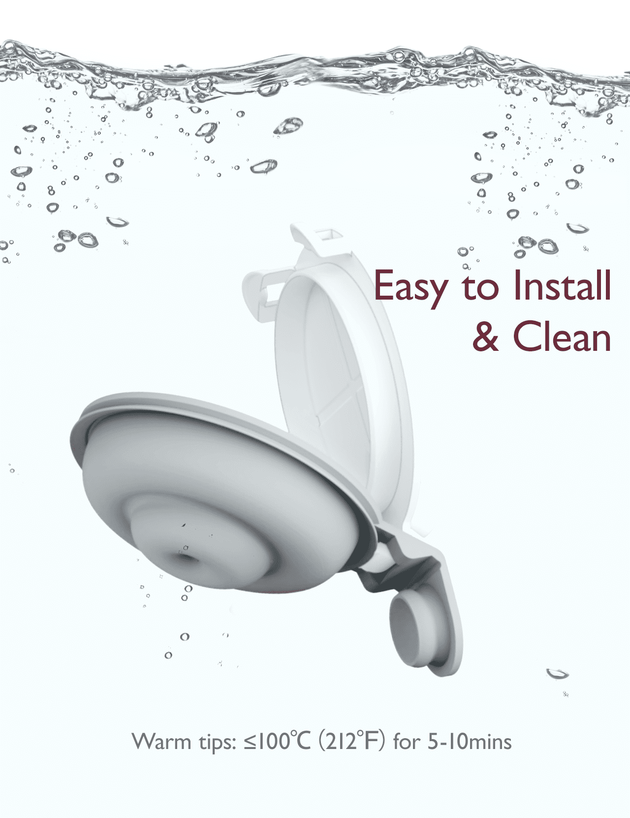 Momcozy Mobile Flow Breast Pump Diaphragm, Original Momcozy M9 Mobile Flow Breast Pump Replacement Accessories, 1PC