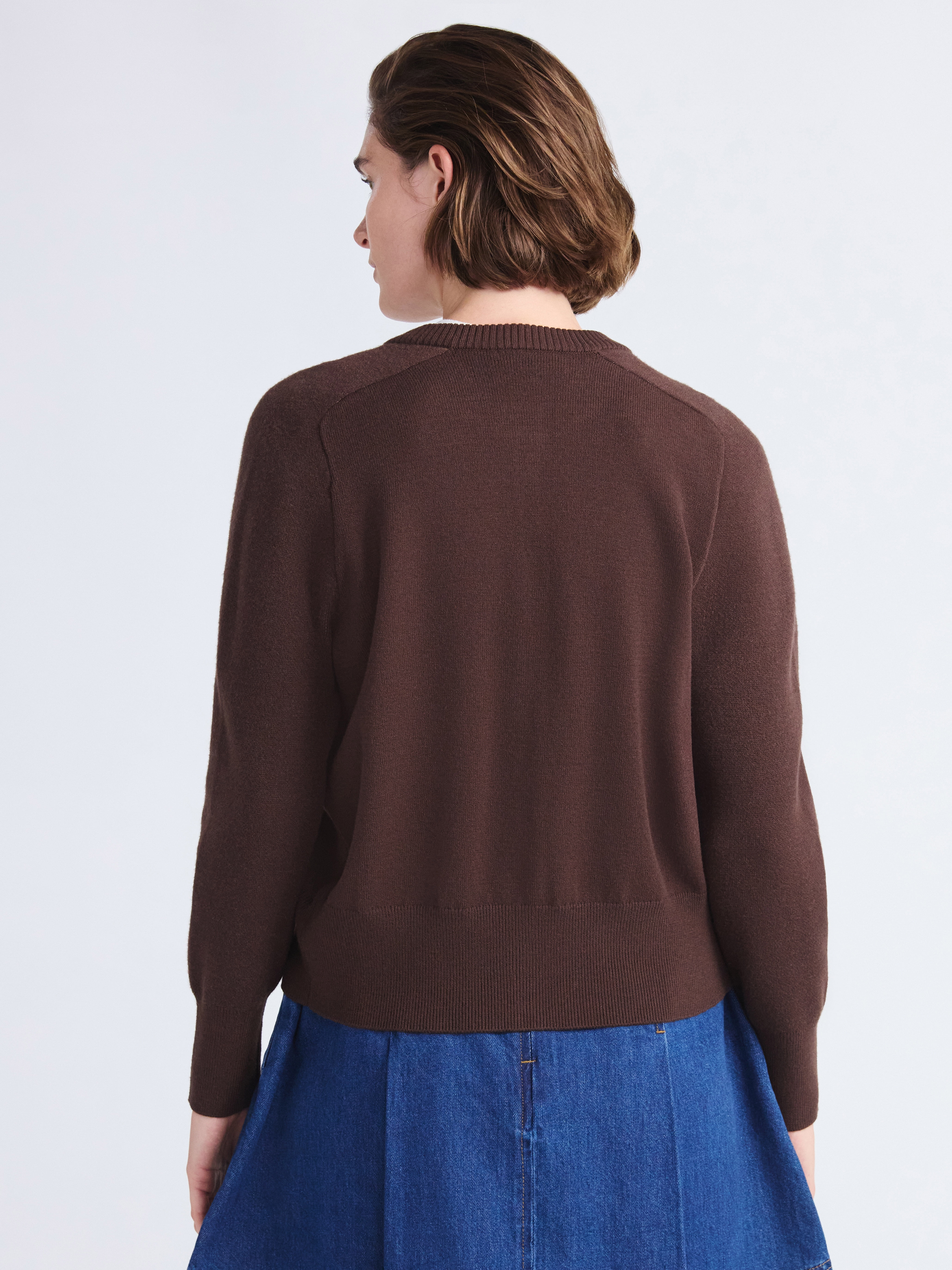 トップス OHOTRO Feather Damage Cardigan wine feather damage cardigan | OHOTORO