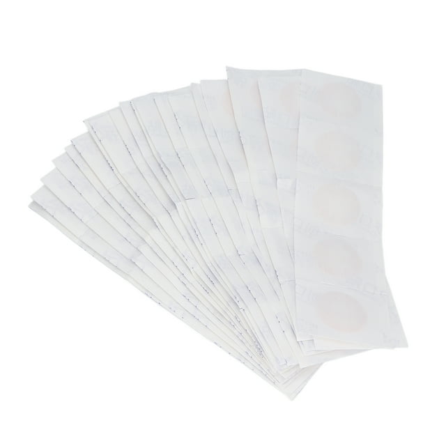 Vendaje adhesivo para puntos parches adhesivos redondos impermeables y transpirables para agujeros de aguja color piel 100 unidades