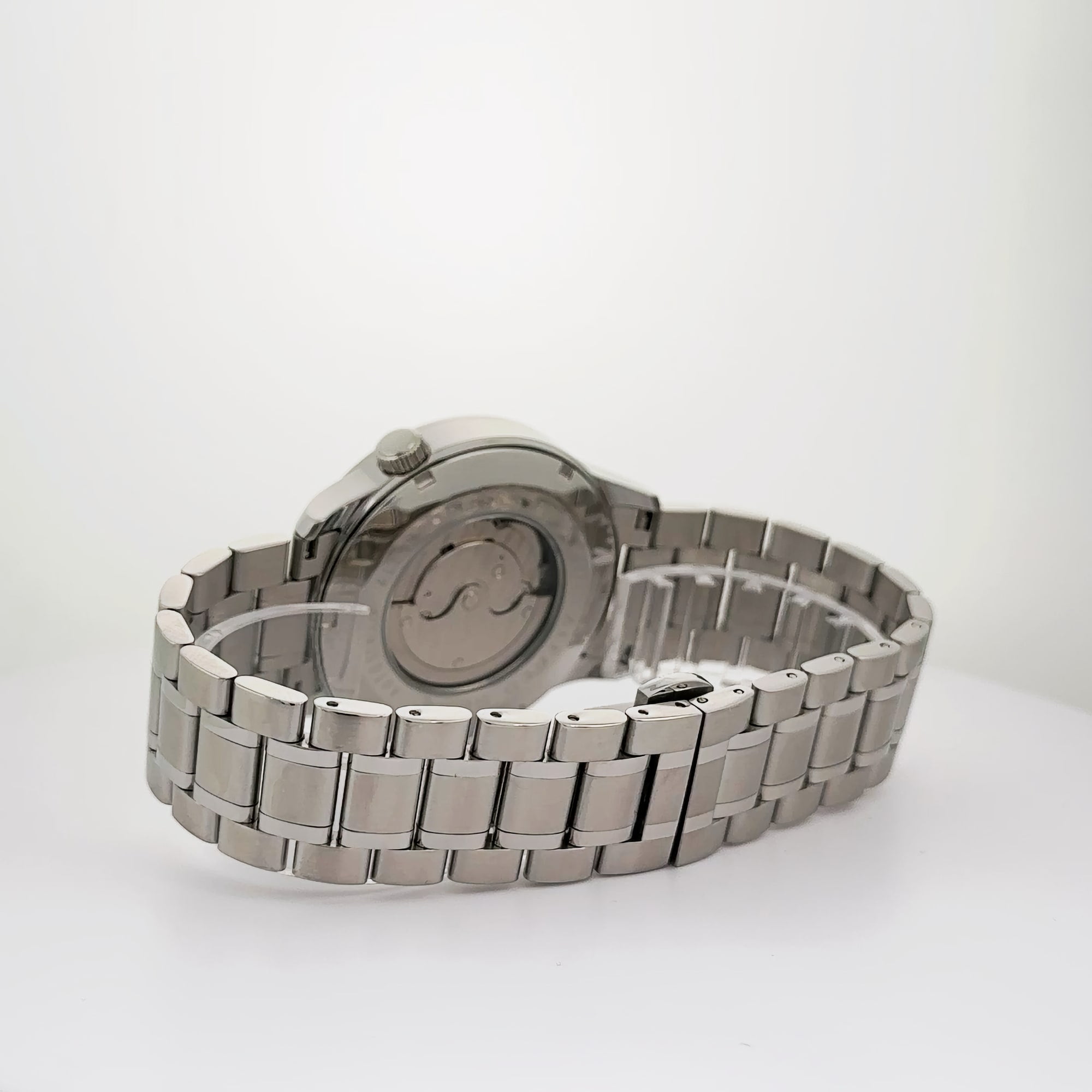 Alfred Sung Automatic II Black Sunray Dial Silver stainless steel
