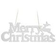thumbnail image 3 of Luz de letras navideñas decoraciones navideñas decorativas multiusos LED para árboles de Navidad para fiestas para decoración navideña ANGGREK Otros, 3 of 8