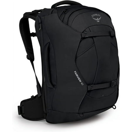 Osprey Women's Fairview 40L Travel Backpack, Black