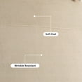 thumbnail image 3 of Mainstays Garment Washed Stripe Quilt, Full/Queen, Beige, Soft Microfiber Bedding, 3 of 8