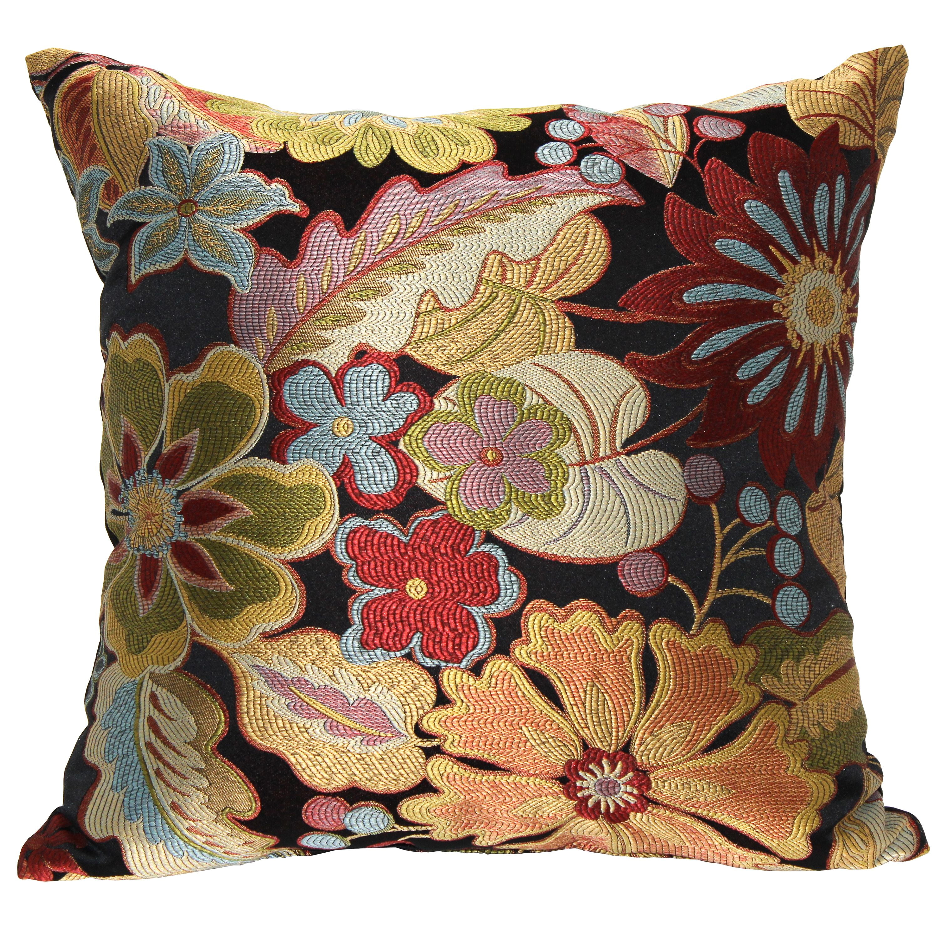 Better Homes & Gardens Cool Botanical Decorative Pillow, 18" x 18