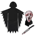 thumbnail image 1 of Disfraz Muerte Terror Halloween para Y Adultos, 1 of 9