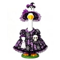 thumbnail image 2 of PiGOGI Halloween Witch Goose Outfit for 23 Inch Statue Skirt with Spooky Witch Hat Set Outdoor Porch Lawn Yard Patio Garden Party Decor, 2 of 5