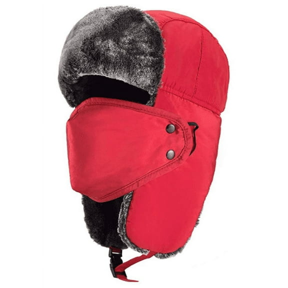 Winter Hats for Men, Trooper Warm Hat with Ear Flaps, Women Bomber Fur Hats