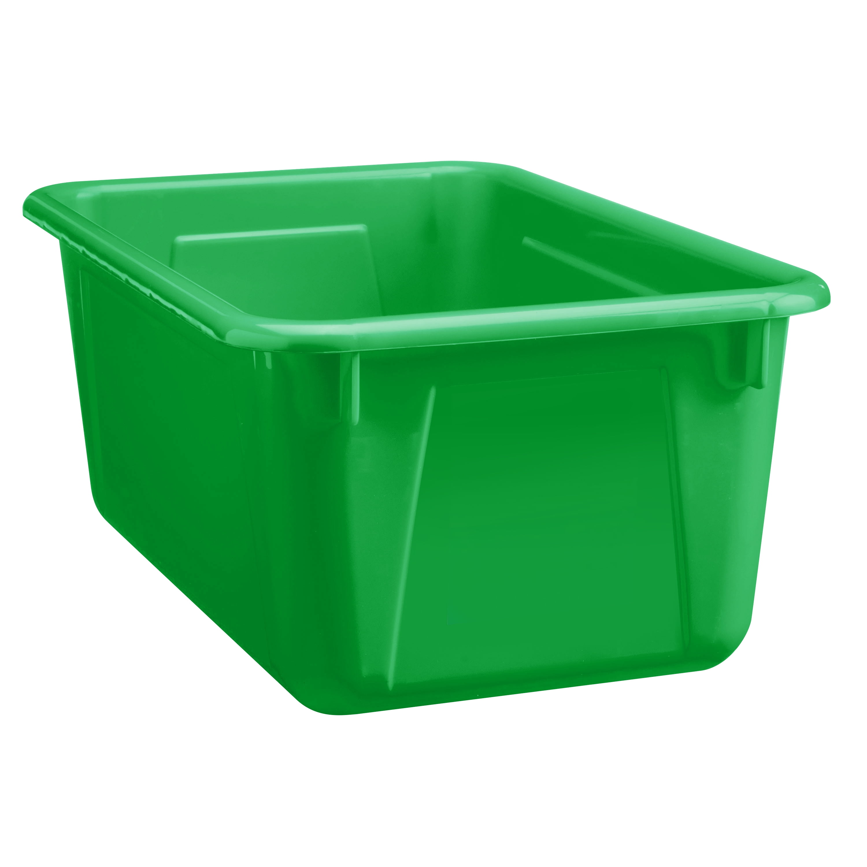 Pen+Gear Plastic Small Cubby Bin, Craft and Hobby Storage, Putting Green 
