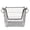 Brown, variant on DII Metal Wire Mesh Stackable Utility Storage Bin, Small Round, 12x12x10", Bronze