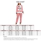 thumbnail image 4 of Ropa De Descanso Navideña, Conjunto De Pijama Navideño Elegante Y Suave Rojo Y A Rayas Para El Hogar Para Fiesta, 4 of 4