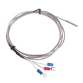 thumbnail image 2 of Bgsha RTD PT100 Temperature Sensor Stainless Steel Thermocouple with 2m 3 Cable Wires, 2 of 9