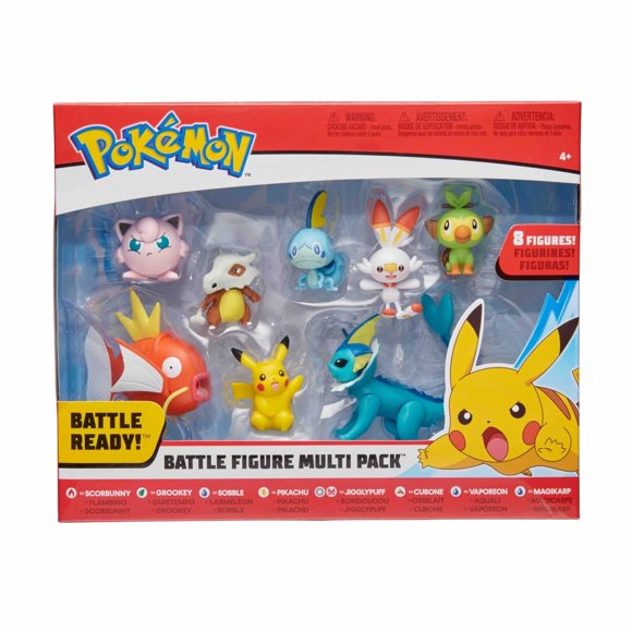 Set de Figuras Pokémon 8 Piezas