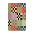 thumbnail image 5 of JML Doormat, Microfiber & Non-Slip Rubber Backing Door Mat - Rug Mats for Porch Entry Way Bathroom/Kitchen, (24"x36") - Colorful Checkered Pattern, 5 of 5