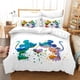 thumbnail image 1 of Black and White Disney Mickey Mouse Bedding Set Couples Minnie Mouse Bed Comforters Cover Set King Duvet Cover with Pillowcase264x228cm 3pcs Gao Jinjia LED, 1 of 2
