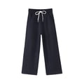 thumbnail image 2 of Girls Sweatpants Wide Leg Loose Pants for Kids Casual Trousers Relaxed Fit Elastic Waist Girls Bottoms 2-3T, 2 of 4