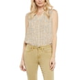 thumbnail image 2 of NYDJ Women's Ankle Flare Frayed Hem Jeans Brown Size 14, 2 of 3