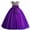 Purple, variant on Odeerbi Teen Dress Kids Girls Tulle Princess Dresses Children Sleeveless Embroidery Mesh Dress Baby Gauze Dress Hot Pink