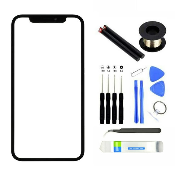 Trayknick 1 Set Touch Screen Replacement Professional Repair Tool with OCA Adhesive Front Glass Screen Repair Kit for iPhone 11/11Pro/11Pro Max