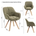 thumbnail image 3 of Sillón Individual FurnitureR Ggiratoria 360° Verde, 3 of 9