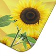 thumbnail image 3 of Microfibre Drying Mat for Kitchen Sunflower Colorful Floral Dish Drying Drainer Mat Absorbent Drying Mat Washing Up for Glass, Plate & Cup 18inch X 24inch, 3 of 5