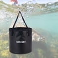 thumbnail image 1 of Cubo plegable para exteriores, lavabo portátil para campamento, bolsa de almacenamiento a prueba de fugas 20 litros, 1 of 8