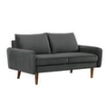 thumbnail image 4 of US Pride Furniture 2 Piece Modern Polyester Sofa and Loveseat Set Gray, 4 of 5
