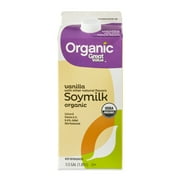 Great Value Organic Vanilla Soymilk, Half Gallon