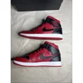 thumbnail image 3 of Ni - ke Air Jordan 1 Mid Shoes "Reverse Bred" Gym Rd Bk Wh 554724-660 Men's 10.5 NEW, 3 of 5