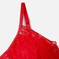 thumbnail image 6 of Lingerie for Women Apparel for Women Lace Bralette Camisole Top with Strappy Design for Home Casual Comfort All Season Red L, 6 of 8