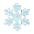 thumbnail image 2 of XYAIYT Christmas Ornaments Snowflake Acrylic Crystal Pendant Shatterproof Holiday Tree Decorations for Christmas Tree Party Wedding and Diy Crafts Mantel Garland Accents 2x2in Green, 2 of 6