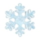 thumbnail image 2 of Adornos de copos de nieve verdes translúcidos, colgantes de cristal acrílico de 5x5x0,5 cm Rkxzt, 2 of 8