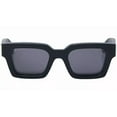 thumbnail image 3 of Off White Virgil OERI008 1007 Black Dark Grey Sunglasses Italy, 3 of 6